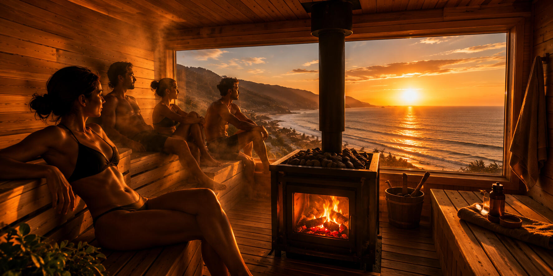 Wood-Fired Sauna